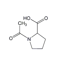 n-乙酰-l-脯氨酸結(jié)構(gòu)式